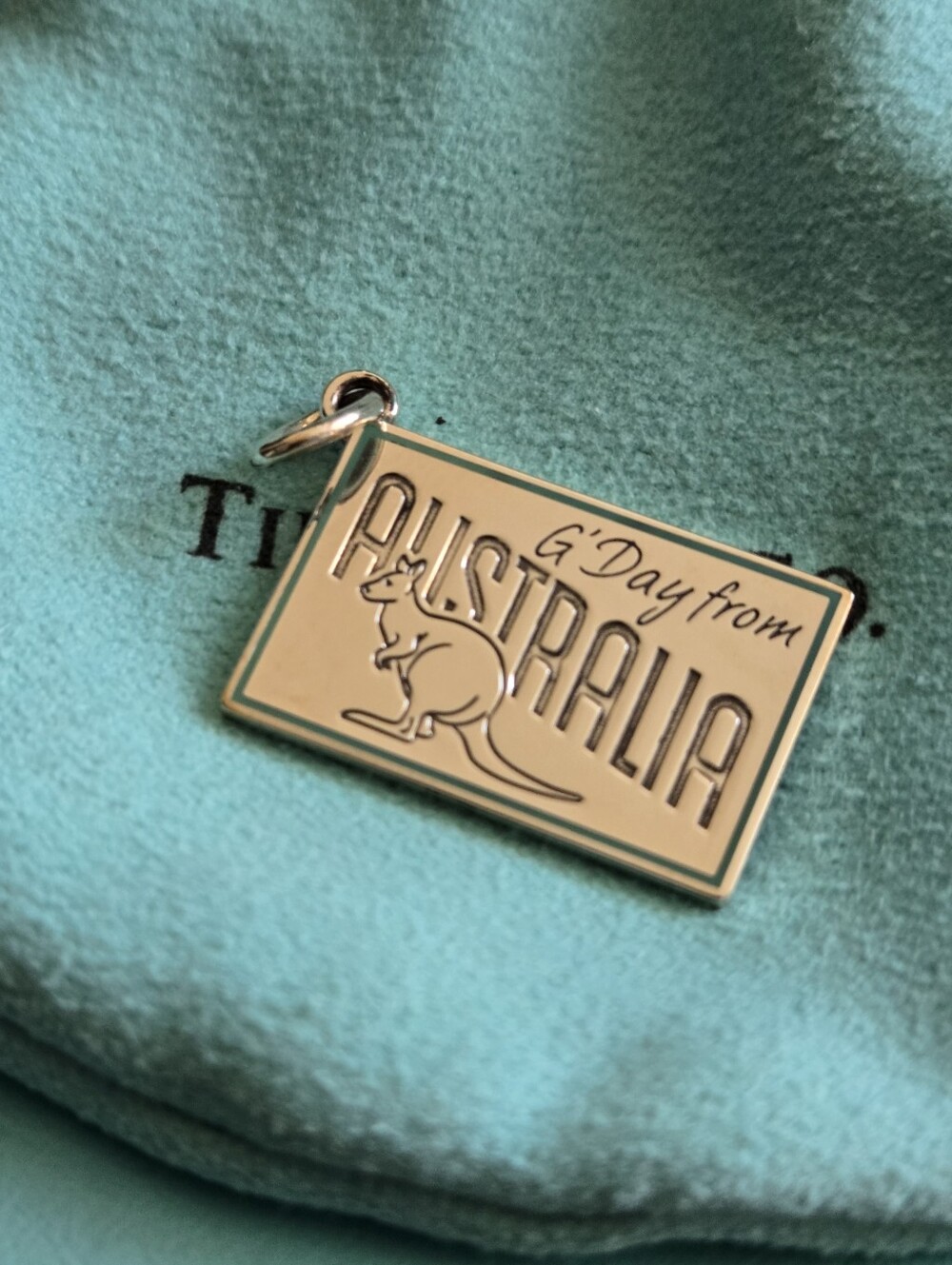 Tiffany & Co Australia Postcard Charm